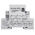 RS PRO DIN Rail Mount Timer Relay, 12 → 230V ac/dc, 0.1 s → 100h, DPDT