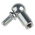 RS PRO Steel M10 Ball and Socket Joint, 47mm x 47.5mm