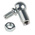 RS PRO Steel M10 Ball and Socket Joint, 47mm x 47.5mm