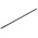 RS PRO Black Aluminium, Nylon Brush Strip, 25mm