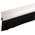 RS PRO Black Aluminium, Nylon Brush Strip, 25mm