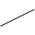 RS PRO Black Aluminium, Nylon Brush Strip, 25mm