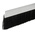RS PRO Black Aluminium, Nylon Brush Strip, 60mm