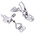 RS PRO Stainless Steel Toggle Latch, 75 x 26.5 x 16.5mm