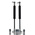 Camloc Steel Gas Strut, with Ball & Socket Joint, End Joint, 245mm Extended Length, 100mm Stroke Length