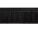 Rittal Black Plastic Brush Strip