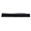 RS PRO Black Aluminium, Nylon Brush Strip, 115mm
