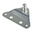 RS PRO Steel Flat Mounting Bracket, 70mm x 48mm