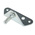 RS PRO Steel 90° Mounting Bracket, 70mm x 24.5mm
