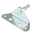 RS PRO Steel 90° Mounting Bracket, 70mm x 24.5mm