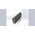 RS PRO Black PVC, Steel Edge Protection, 20m
