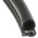 RS PRO Black EPDM  Edging Strip, 20m