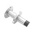 RS PRO Silver Stainless Steel Base-Board Door Stop