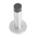 RS PRO Silver Stainless Steel Base-Board Door Stop