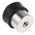 RS PRO Silver Stainless Steel Floor-Mounted Door Stop