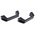 RS PRO Black Plastic Handle 40 mm Height, 28mm Width, 140mm Length