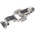 RS PRO Stainless Steel Lockable,Spring Loaded Toggle Latch, 102 x 46 x 22mm