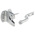 RS PRO Steel Gate Latch, 56 x 63 x 60mm