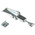 RS PRO Steel Toggle Latch, 121 x 42mm