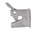 RS PRO Steel Gate Latch, 110 x 56 x 57mm