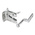RS PRO Steel Gate Latch, 110 x 56 x 57mm