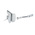 RS PRO Steel Gate Latch, 110 x 49 x 51mm