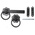 RS PRO Steel Gate Latch, 152 x 80mm