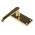 RS PRO Brass Handle 108 mm, 148 mm Height, 38mm Width