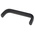 RS PRO Black Aluminium Handle 51 mm Height, 20mm Width, 141mm Length
