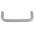RS PRO Silver Aluminium Handle 34 mm Height, 8mm Width, 88mm Length