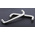 RS PRO Silver Stainless Steel Handle 30 mm Height, 9mm Width, 104mm Length
