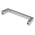 RS PRO Silver Aluminium Handle 40 mm Height, 19mm Width, 148mm Length