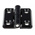 RS PRO Die Cast Zinc Butt Hinge, Screw Fixing, 40mm x 40mm x 5mm