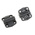 RS PRO Thermoplastic Detent Hinge, Screw Fixing, 57mm x 51mm