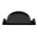 Southco Black Aluminium, Stainless Steel Drawer Handle 29.5 mm Height, 106mm Length