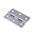 RS PRO Steel Butt Hinge with a Fixed Pin, Screw Fixing, 75mm x 49mm x 1.4mm