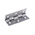 RS PRO Steel Butt Hinge with a Fixed Pin, Screw Fixing, 75mm x 49mm x 1.4mm
