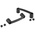 RS PRO Black Plastic Handle 40 mm Height, 29mm Width, 145mm Length