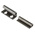 RS PRO Steel Concealed Hinge with a Lift-off Pin, 80mm x 16mm x 2mm