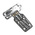 Steinbach & Vollman Zinc Tee Hinge, Screw Fixing, 80mm x 110.5mm x 15mm