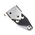 ROCA Stainless Steel Hatch Hinge, Screw Fixing, 40mm x 137mm x 2.5mm