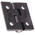 Pinet Polyamide Butt Hinge, Screw Fixing, 50mm x 50mm x 6mm