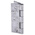 RS PRO Steel Butt Hinge, Screw Fixing, 75mm x 49mm x 1.4mm