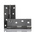 RS PRO Steel Butt Hinge, Screw Fixing, 100mm x 71mm x 1.75mm
