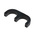 Southco Black Aluminium Handle 27 mm Height, 6.4mm Width, 63.5mm Length