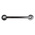 RS PRO Satin Aluminium Handle, 19mm Length
