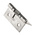RS PRO Stainless Steel Piano Hinge, 50mm x 50mm x 2mm