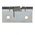RS PRO Zinc Plated Steel Piano Hinge, 50mm x 50mm x 2mm