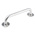 RS PRO Silver Stainless Steel Handle, 225mm Length