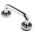 RS PRO Polished Aluminium Handle